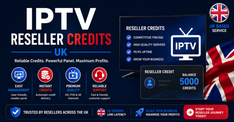 IPTV Reseller Credits UK