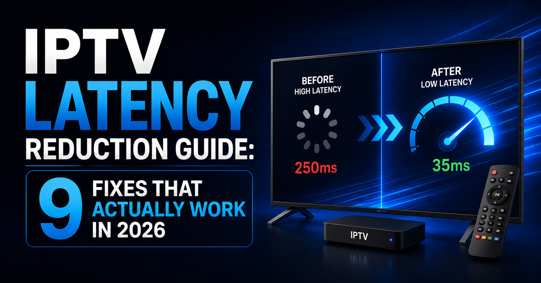IPTV Latency Reduction Guide