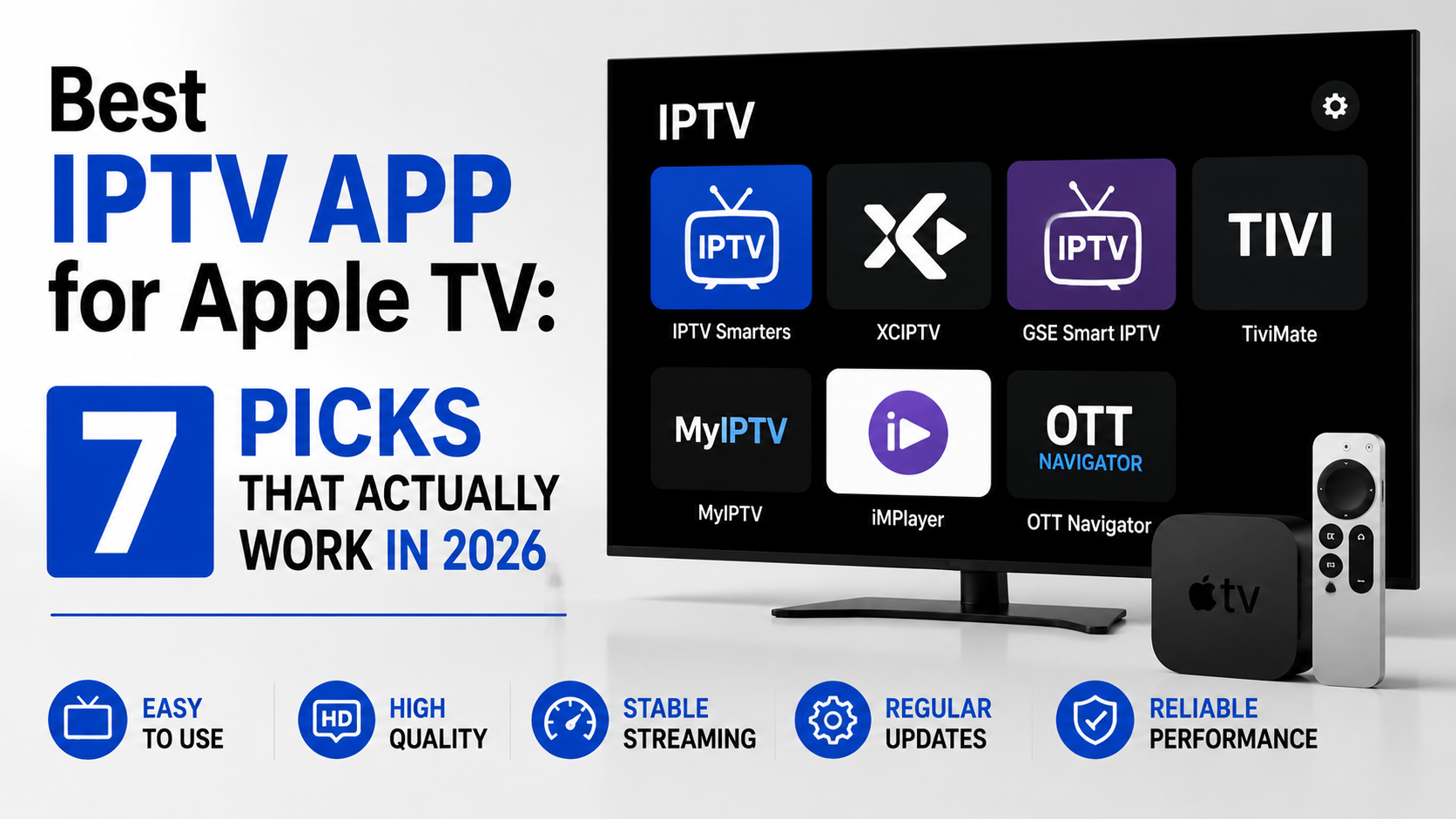 Best IPTV App for Apple TV