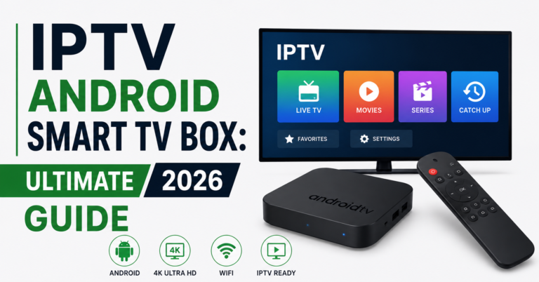 IPTV Android Smart TV Box