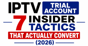 IPTV Trial Account