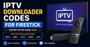 IPTV Downloader Codes for Firestick