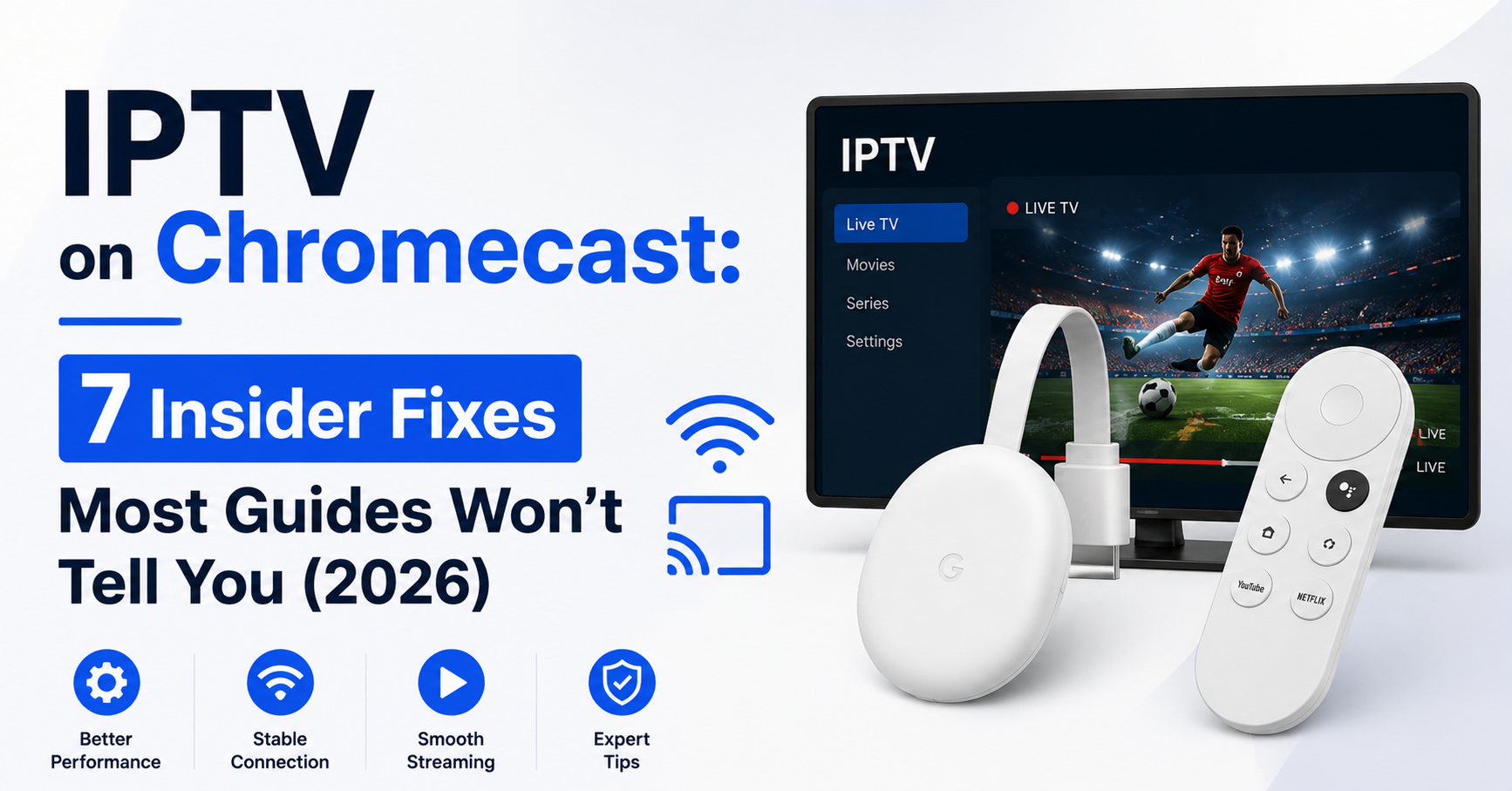 IPTV on Chromecast