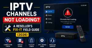 IPTV Channels Not Loading