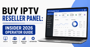 Buy IPTV Reseller Panel