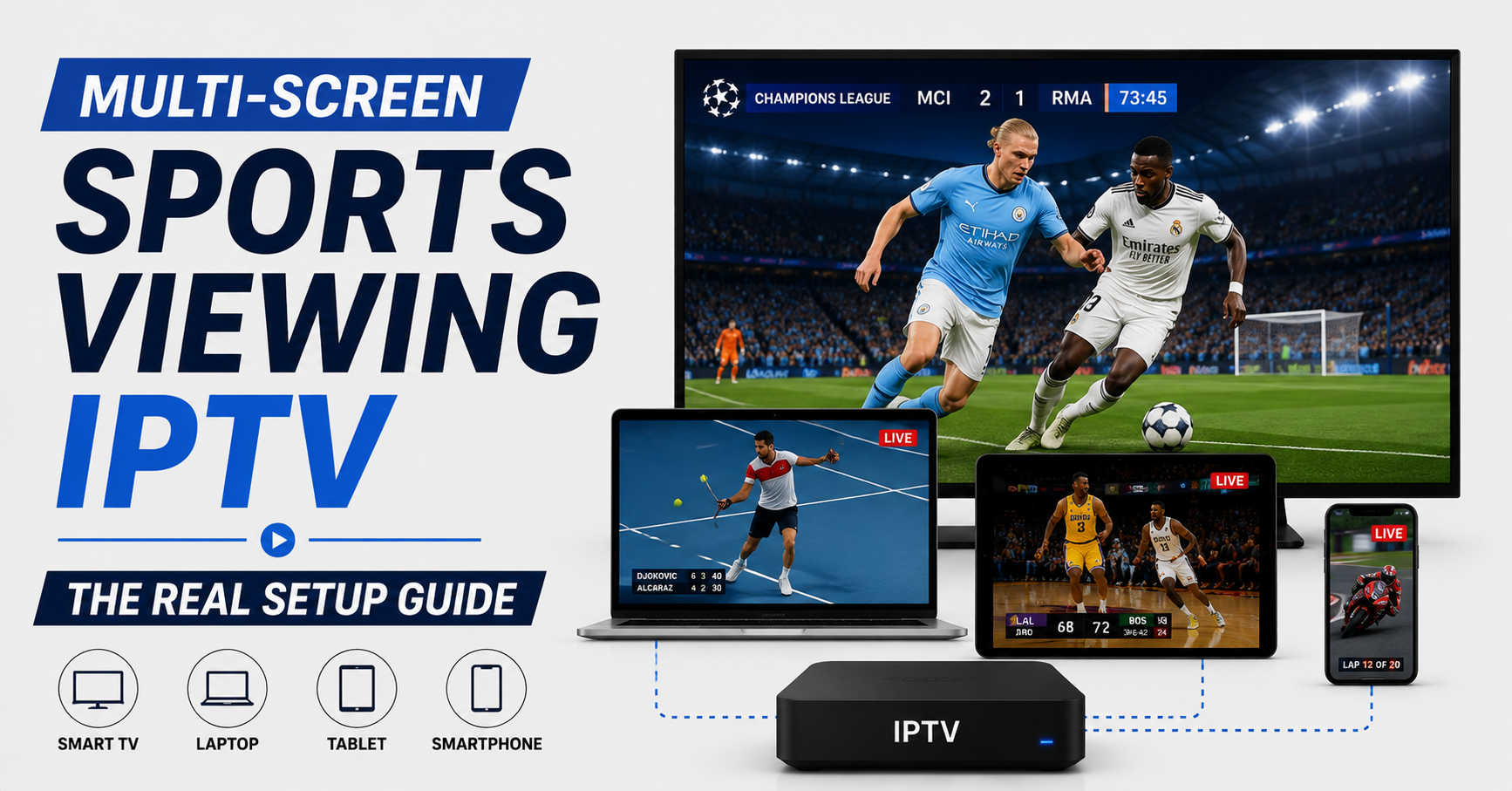 Multi-Screen Sports Viewing IPTV