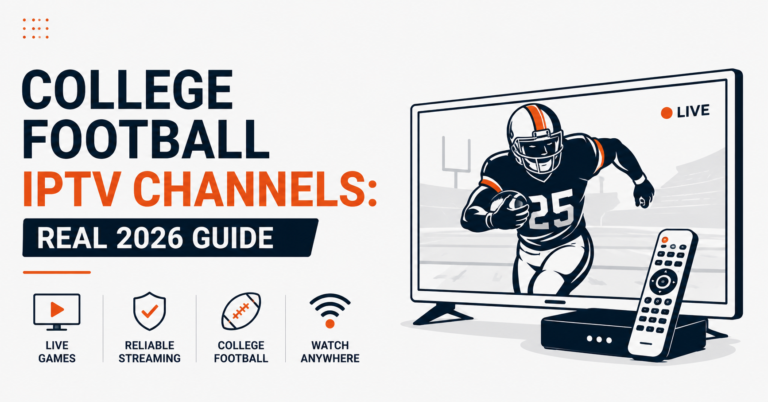 College Football IPTV Channels
