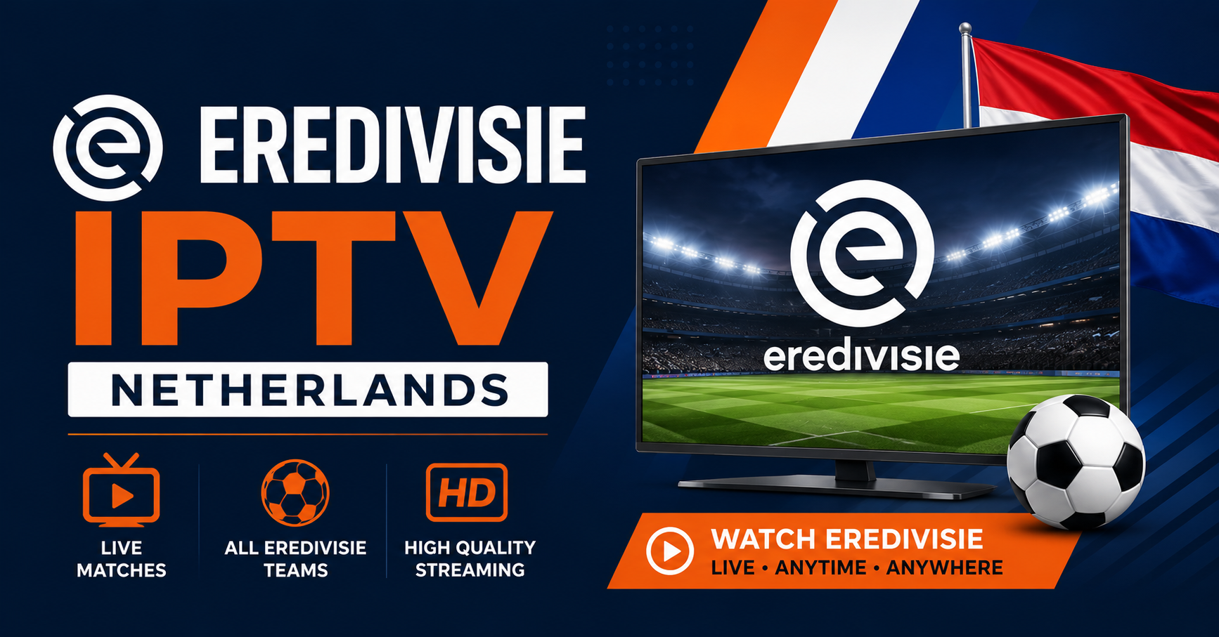 Eredivisie IPTV Netherlands