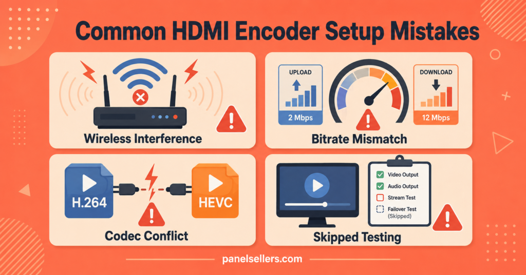 Common HDMI Encoder Setup Mistakes