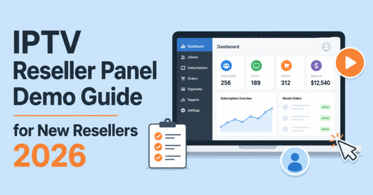 IPTV Reseller Panel Demo