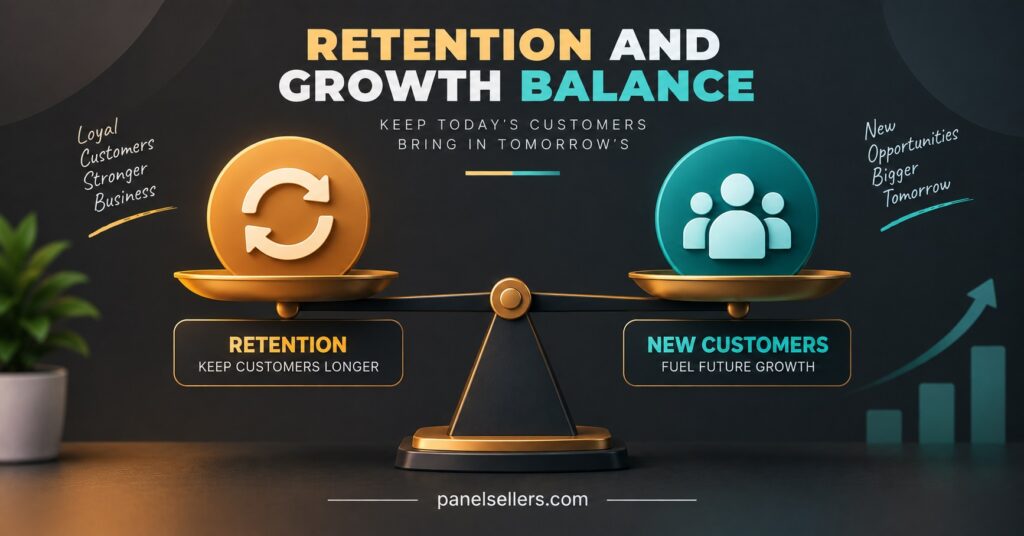 Retention and Growth Balance Concept
