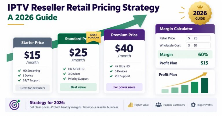 IPTV Reseller Retail Pricing Strategy