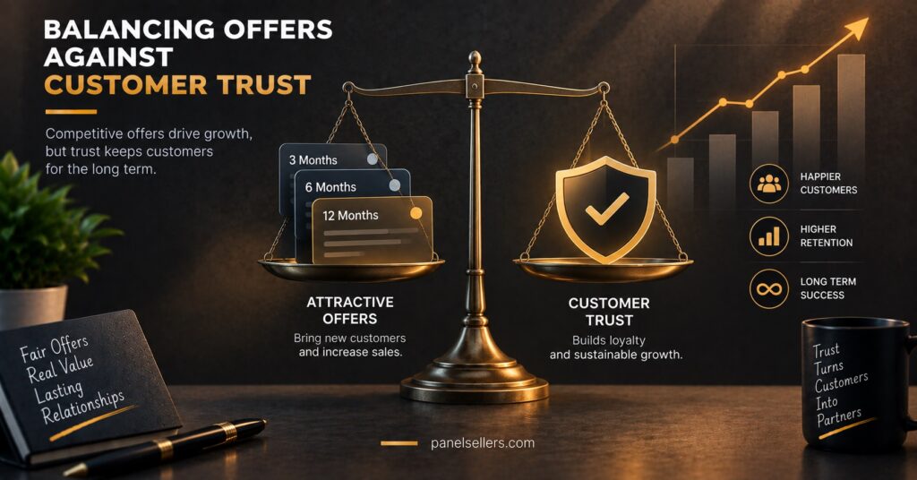 Balancing Offers Against Customer Trust