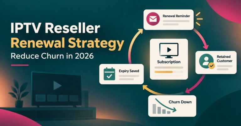 IPTV Reseller Renewal Strategy