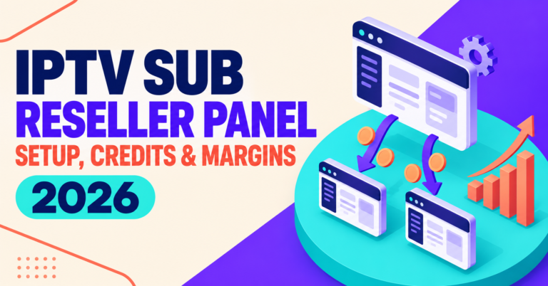 IPTV Sub Reseller Panel