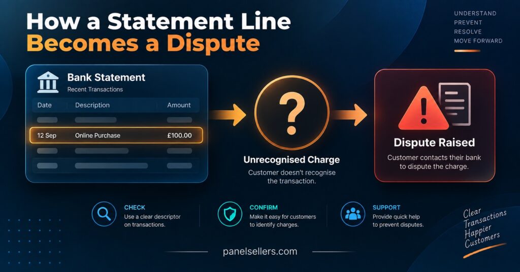 How a Statement Line Becomes a Dispute