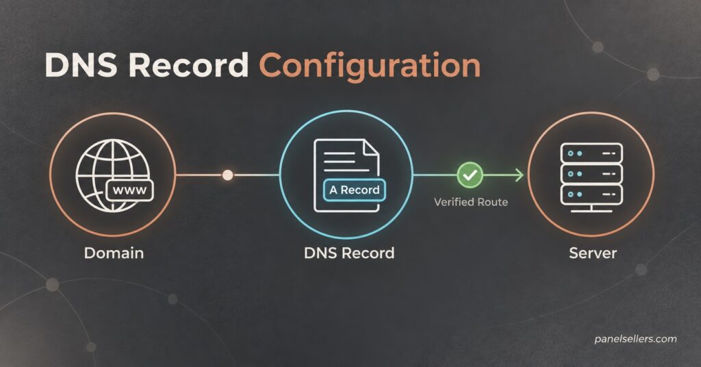 DNS Record Configuration Concept