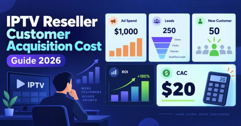 IPTV Reseller Customer Acquisition Cost