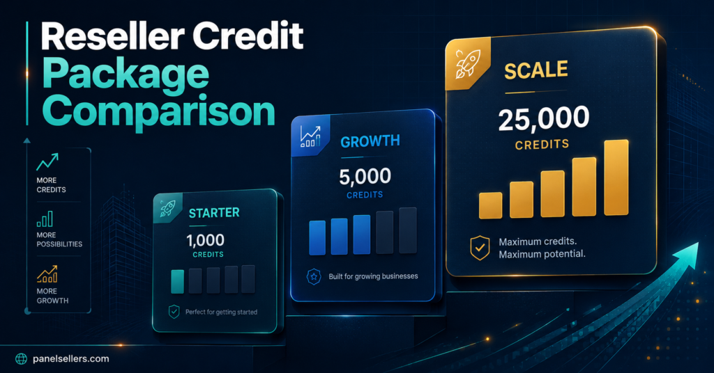 Reseller Credit Package Comparison