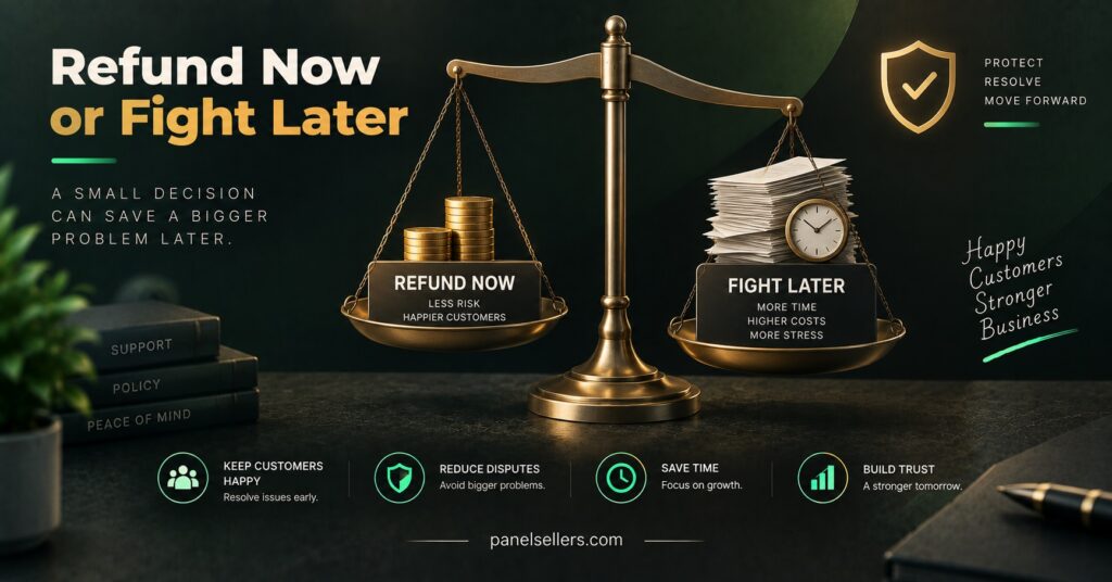 Refund Now or Fight Later
