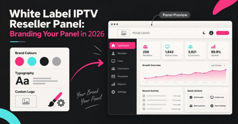 White Label IPTV Reseller Panel