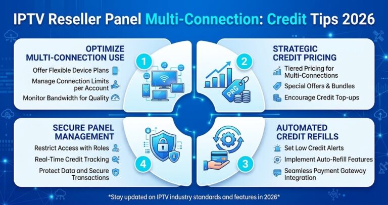 IPTV Reseller Panel Multi Connection