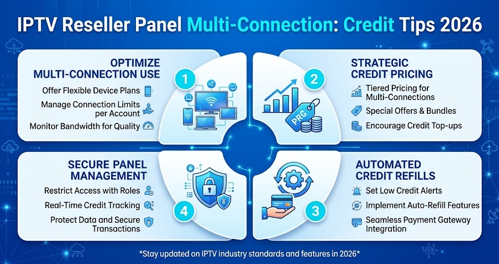 IPTV Reseller Panel Multi Connection