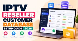 IPTV Reseller Customer Database